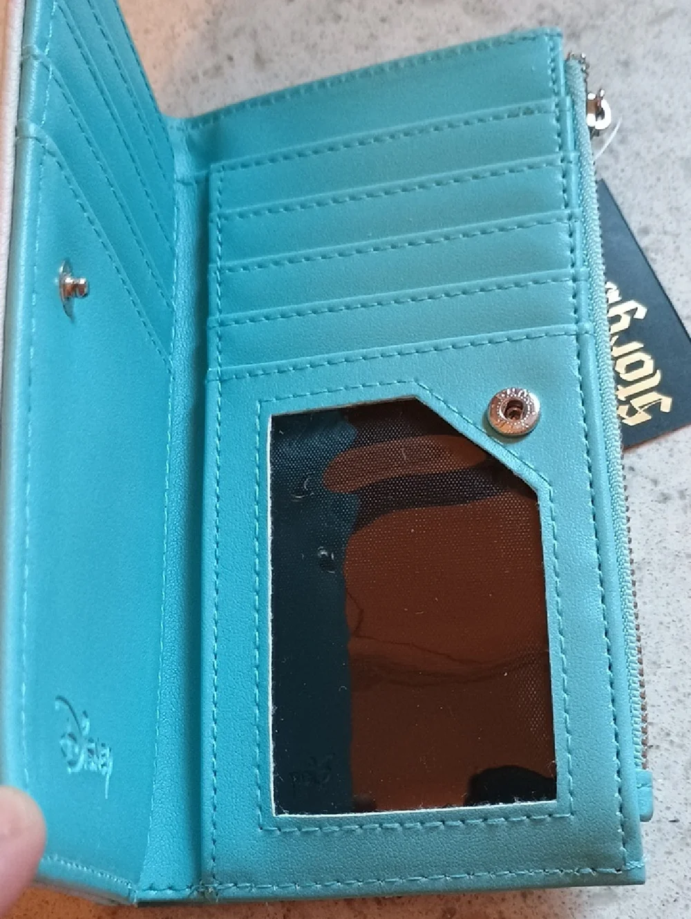 NWT Disney Storybook Exclusive The Little Mermaid Zip Wallet
